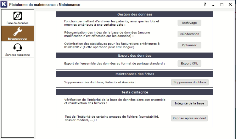 kine 4000 maintenance